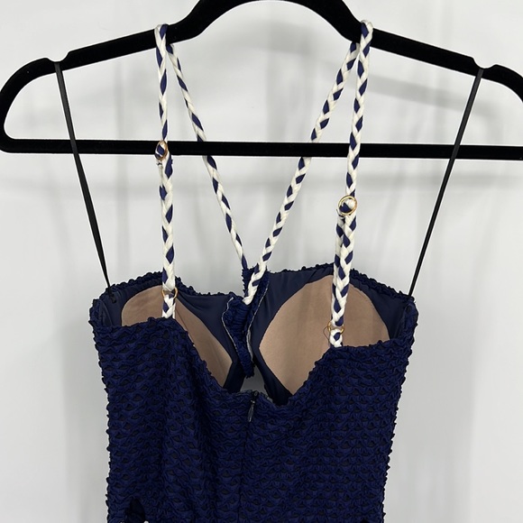 PatBO La Mer Trim Beach Dress in Indigo - Picture 12 of 16